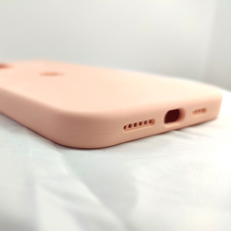 Чохол Copy Silicone Case iPhone 12/12 Pro Peach (59) - 4