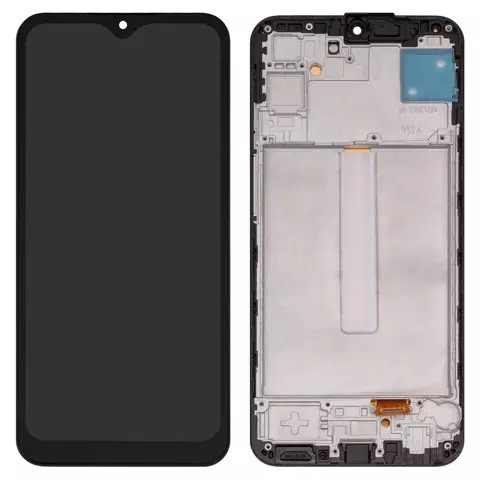 Дисплейний модуль для Samsung M346 Galaxy M34, з рамкою, High Copy, Small OLED, Black - 1