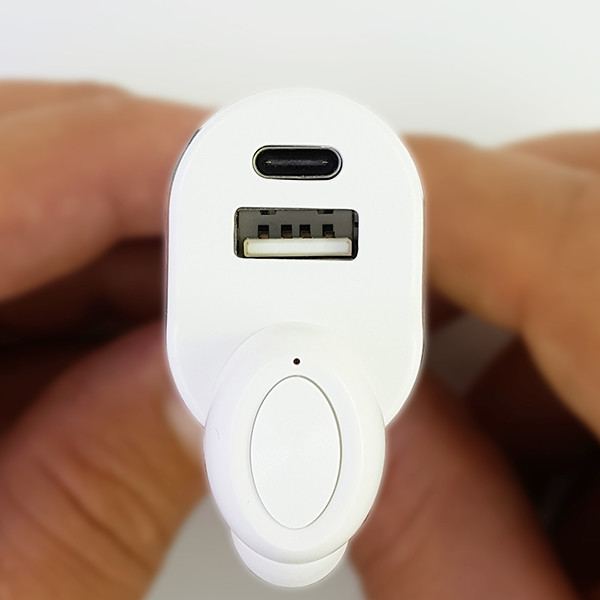 Безпровідна моно гарнітура Konfulon BT-05 (Car Charger Adapter) - 5