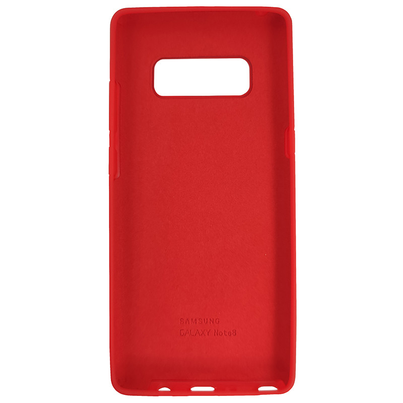 Чохол Silicone Case for Samsung Note 8 Red (14) - 3