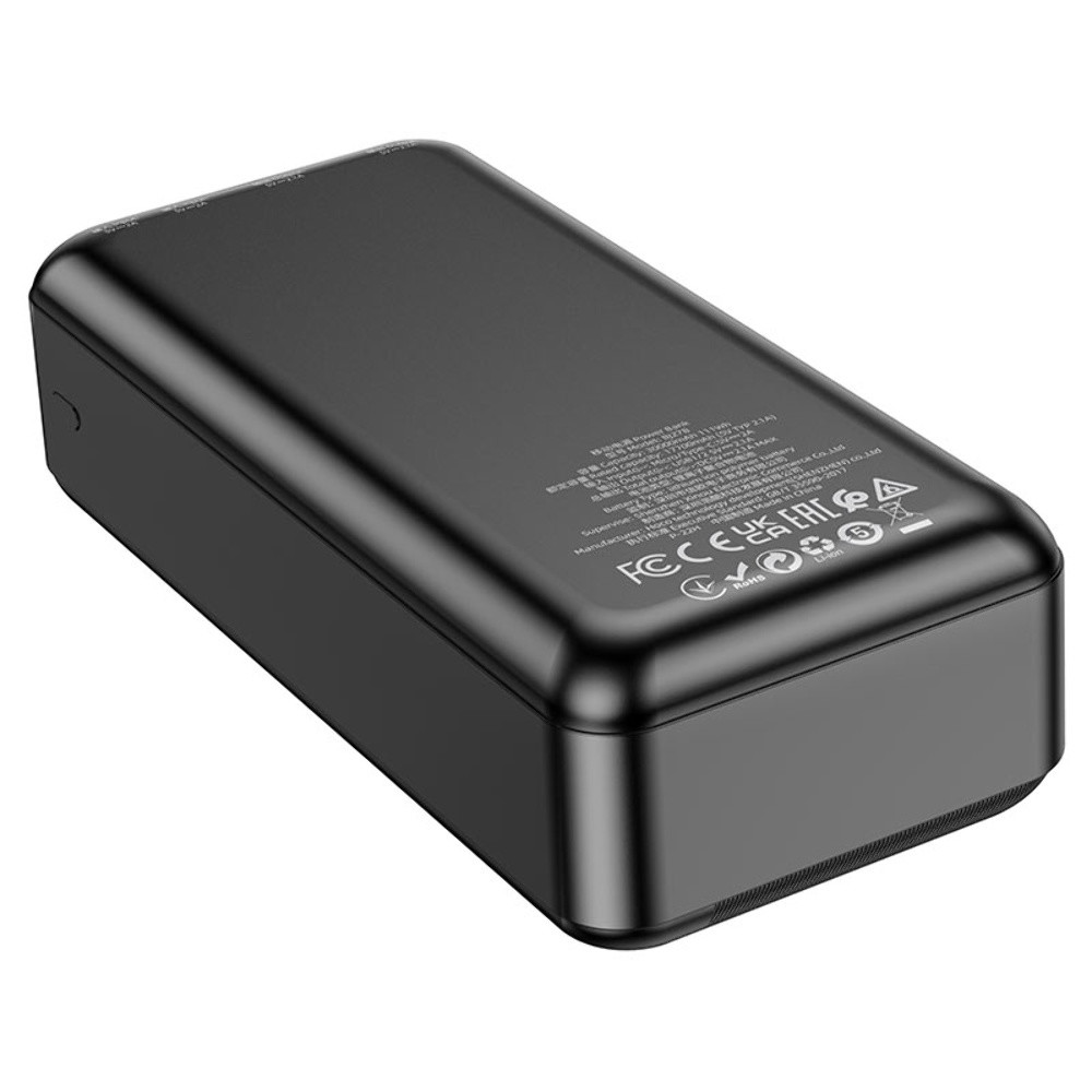 Універсальна мобільна батарея Borofone BJ27B 30000mAh Black - 10