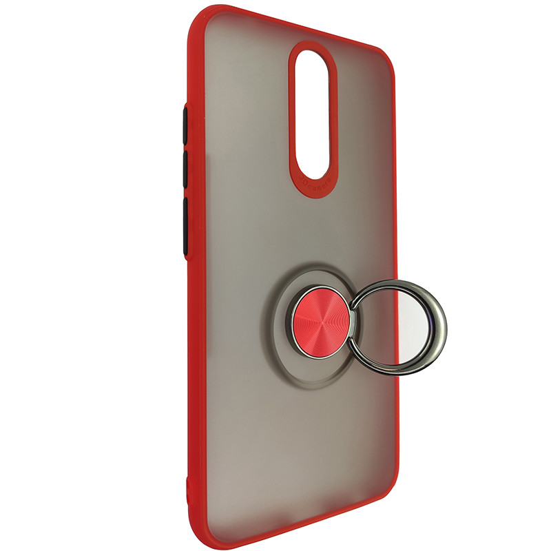 Чохол Totu Copy Ring Case Xiaomi Redmi 8/8A Red+Black - 2