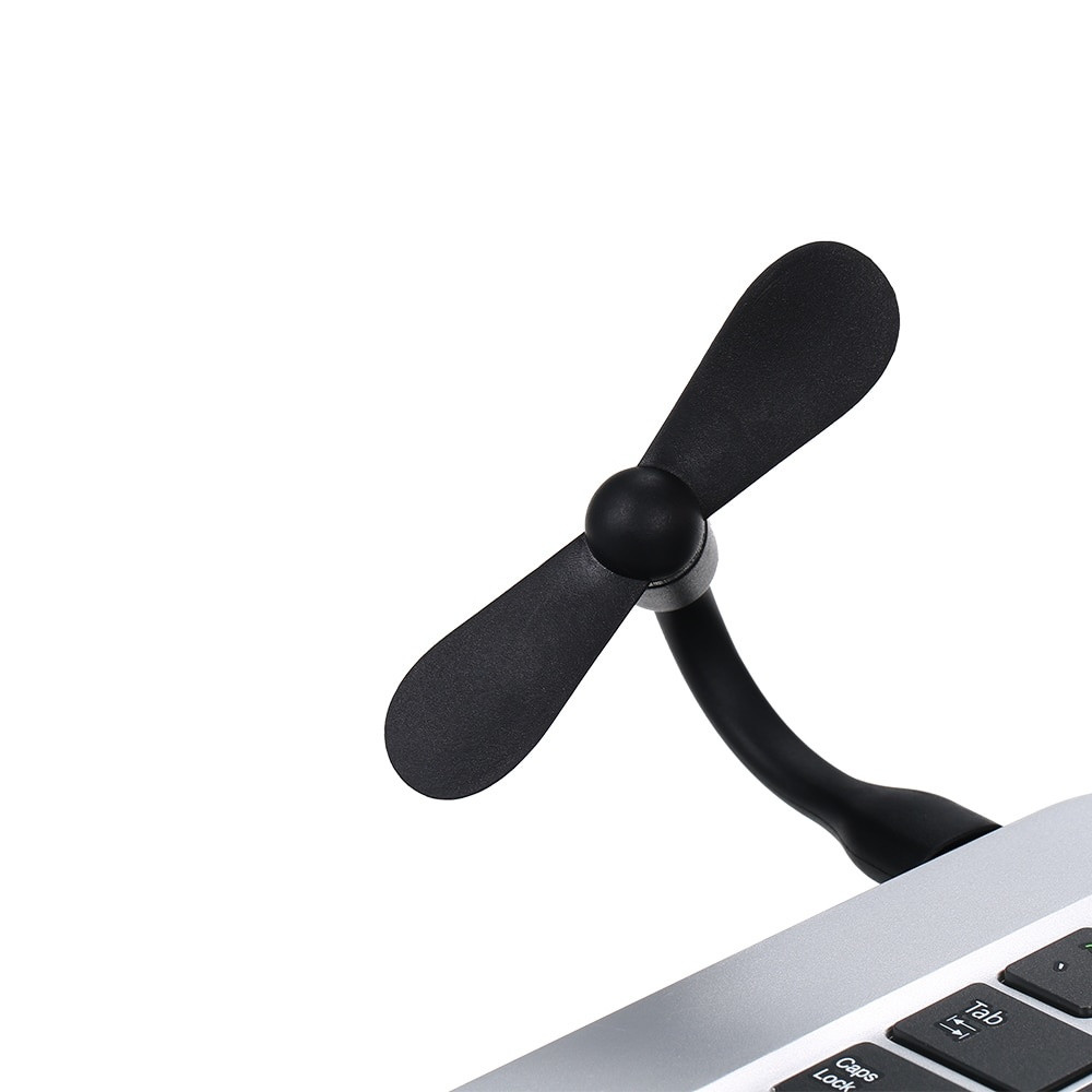Мобільний вентилятор USB Black - 7