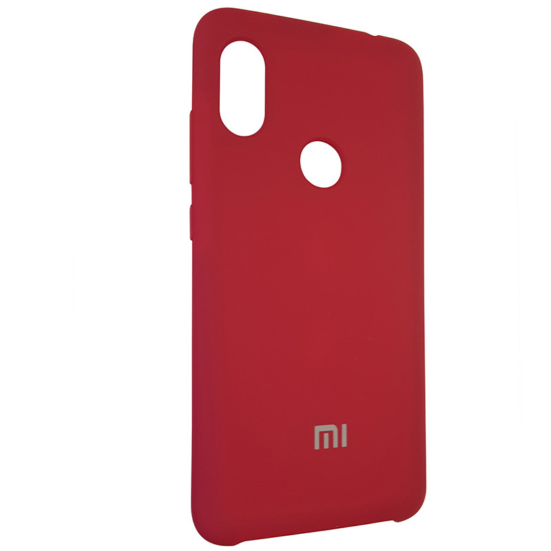 Чохол Silicone Case for Xiaomi Redmi Note 6 Deep Red (42) - 2