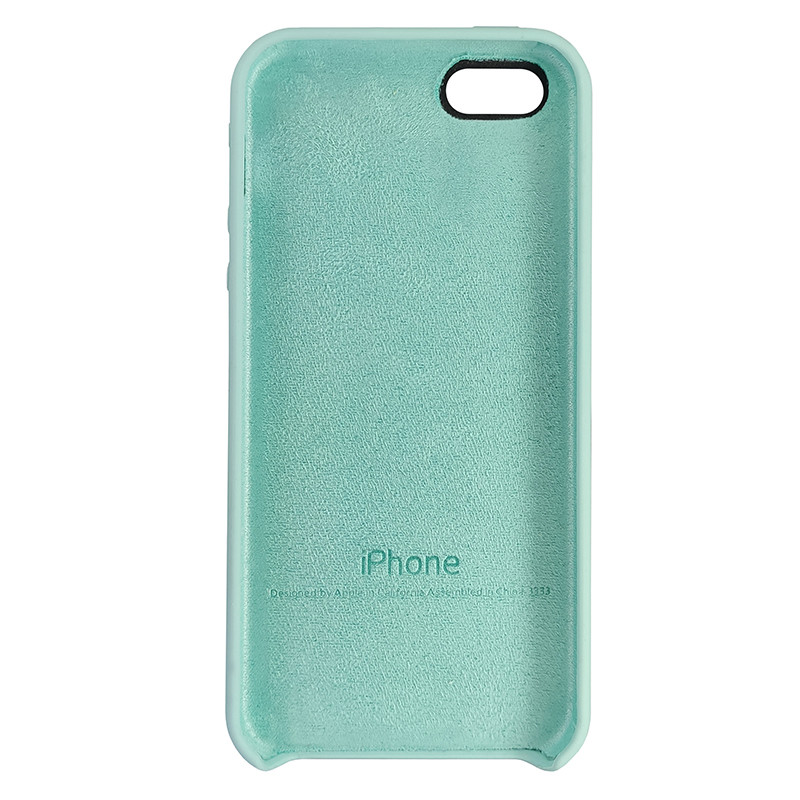 Чохол Copy Silicone Case iPhone 5/5s/5SE Marina Green (44) - 3