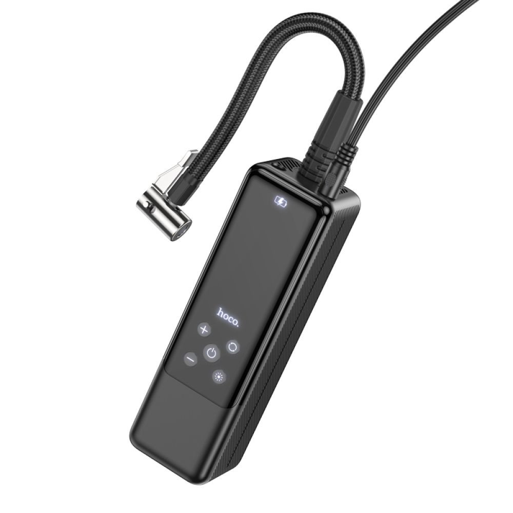 Автокомпресор Hoco ZP5 May, Black - 7
