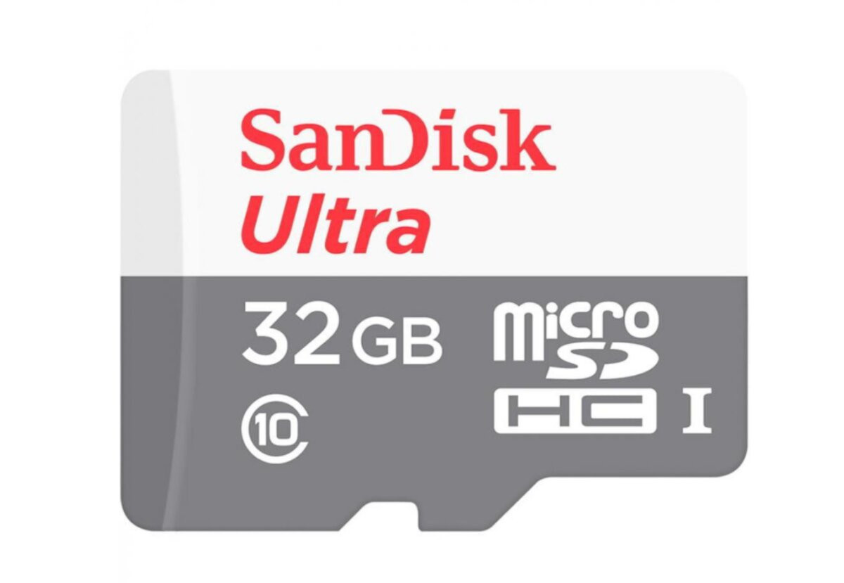 Карта пам'яті micro SDHC (UHS-1) SanDisk Ultra 32Gb class 10 A1 (100Mb/s) (adapter SD) - 1