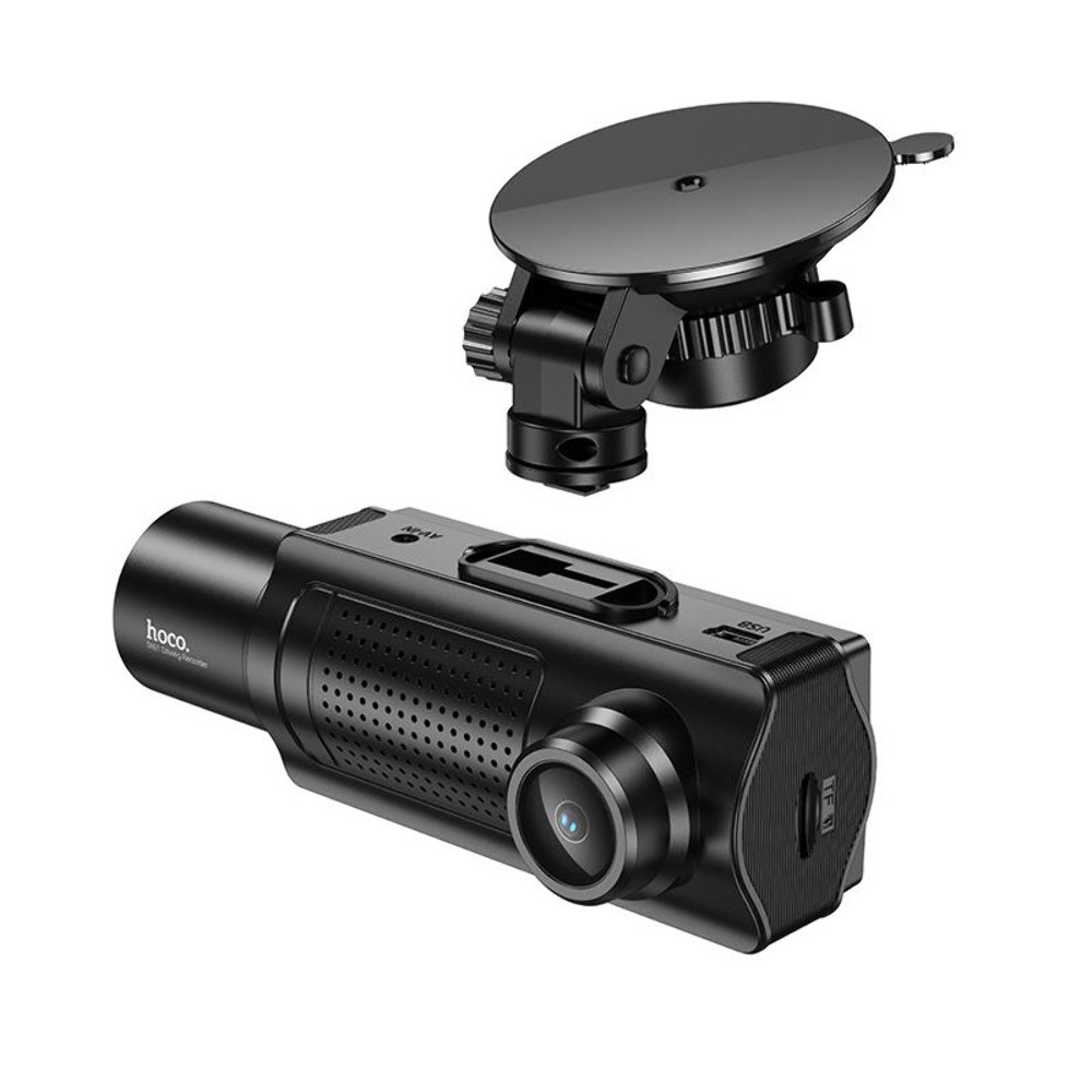 Відеореєстратор Hoco DI61, Wi-Fi, Black - 5