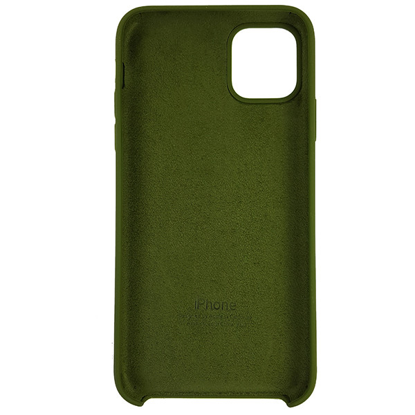 Чохол Copy Silicone Case iPhone 11 Pro Max Dark Green (48) - 4