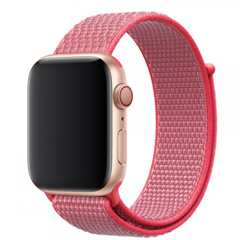 Ремешок для Apple Watch (38-40mm) Sport Loop Pink - 2