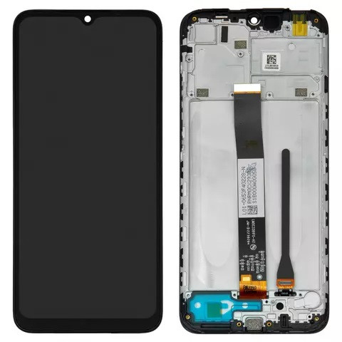 Дисплейний модуль для Xiaomi Redmi 10A, з рамкою, Original PRC, Black - 1