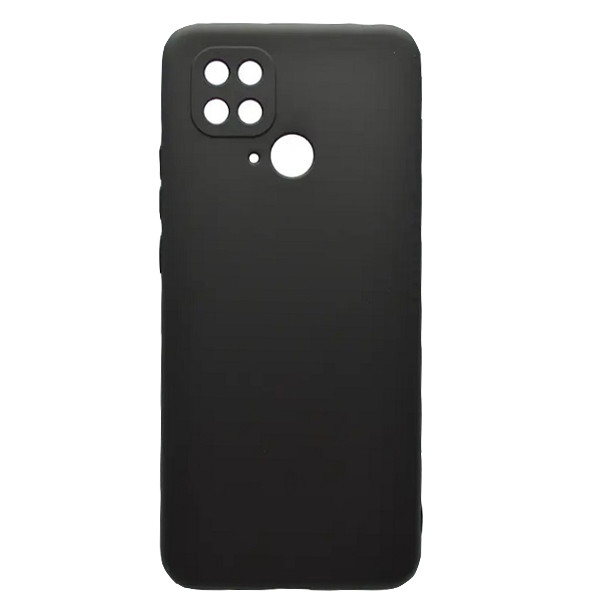 Чохол Silicone Case for Xiaomi Redmi 10C Black (18) - 1