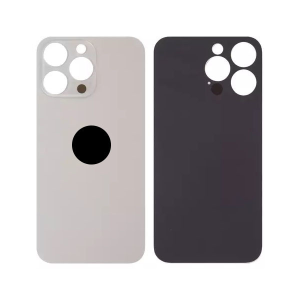 Задня кришка для iPhone 14 Pro Max, Original PRC, Big Hole, Gold - 1