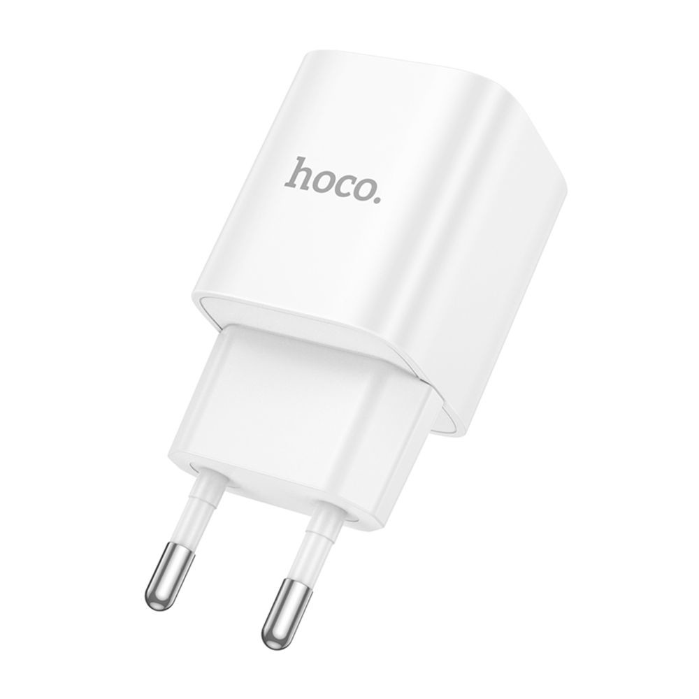 Мережевий зарядний пристрій Hoco C145A, QC 3.0 18W, White - 10