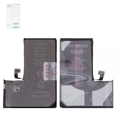 Акумулятор iPhone 15 Pro, High Capacity, 3430 mAh, JCID - 1