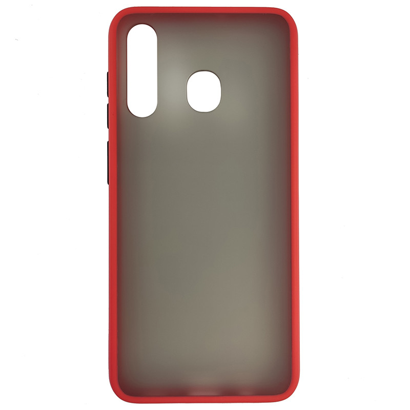 Чехол Totu Copy Gingle Series for Samsung A20/A30 Red+Black - 3