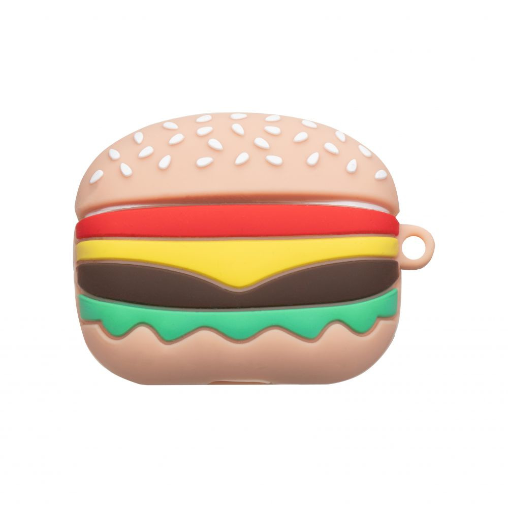 Silicone Case for AirPods Pro Cartoon Burger - 1