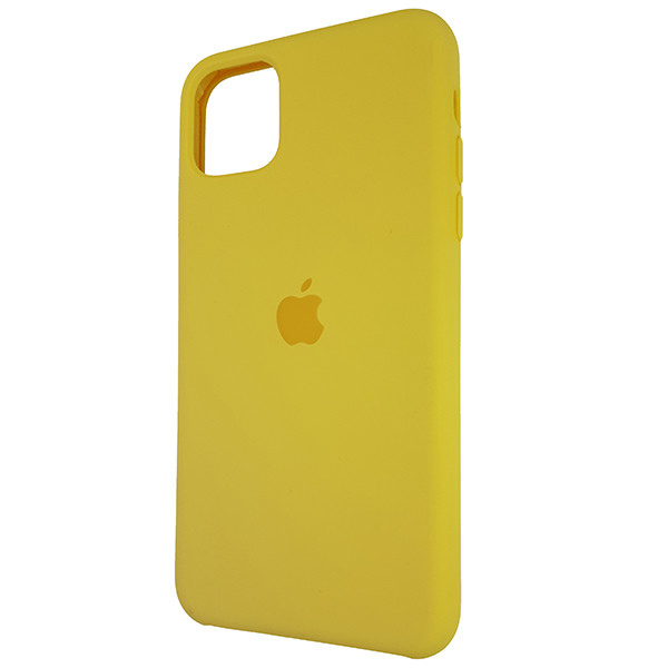 Чохол Copy Silicone Case iPhone 11 Pro Max Yellow (4) - 2