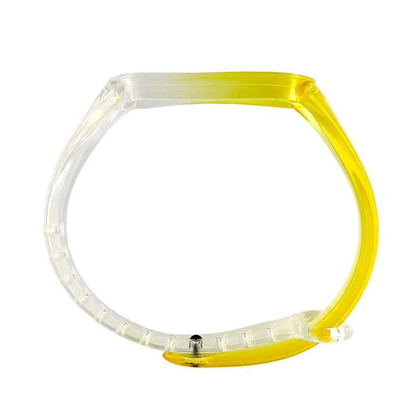 Ремінець для фітнес браслету Mi Band 5/6 Neon Clear Yellow - 2