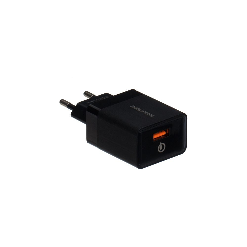 Мережевий Зарядний Пристрій Borofone BA17A QC 3.0 18W White - 6