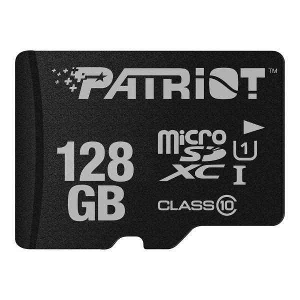 Карта пам'яті Patriot LX Series, 128Gb, micro SDXC UHS-1, class 10 - 1
