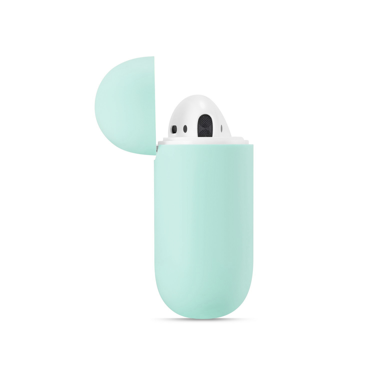 Original Silicone Case for AirPods Pale Green (11) - 2