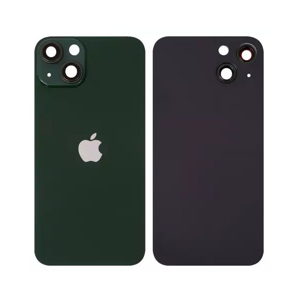 Задня кришка для iPhone 13,  із склом камери, Small Hole, Green - 1