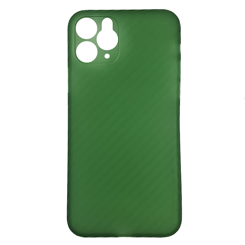 Чохол Anyland Carbon Ultra thin для Apple iPhone 11 Pro Green - 3