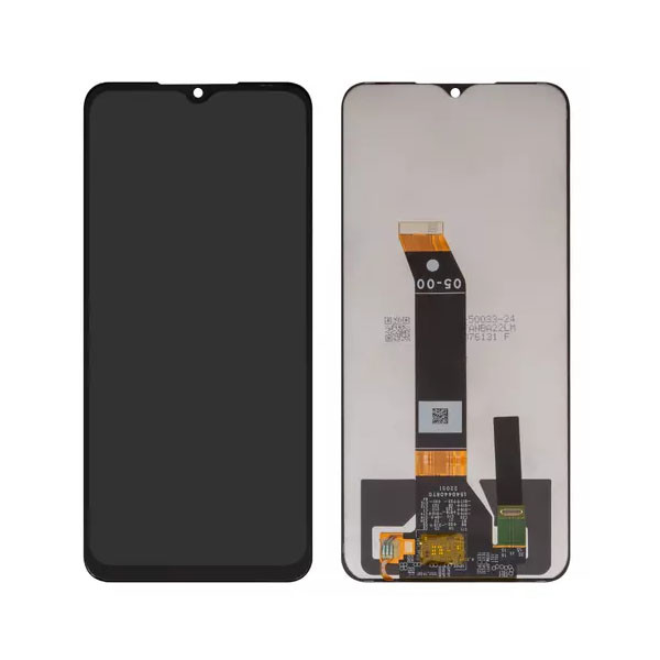 Дисплейний модуль для Xiaomi Poco M4 5G, Poco M5 4G, Redmi 10 5G, Service Pack, Black - 1