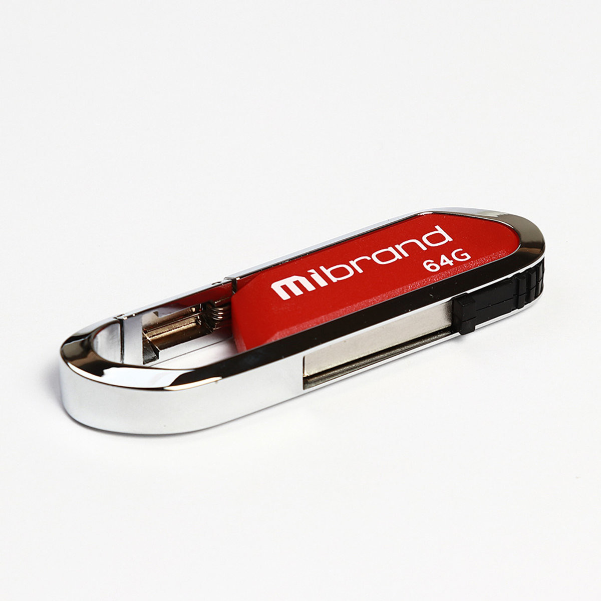 Флешка Mibrand USB 2.0 Aligator 64Gb Dark Red - 1