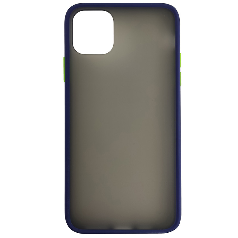 Чохол Totu Copy Gingle Series for iPhone 11 Pro Max Blue+Light Green - 2