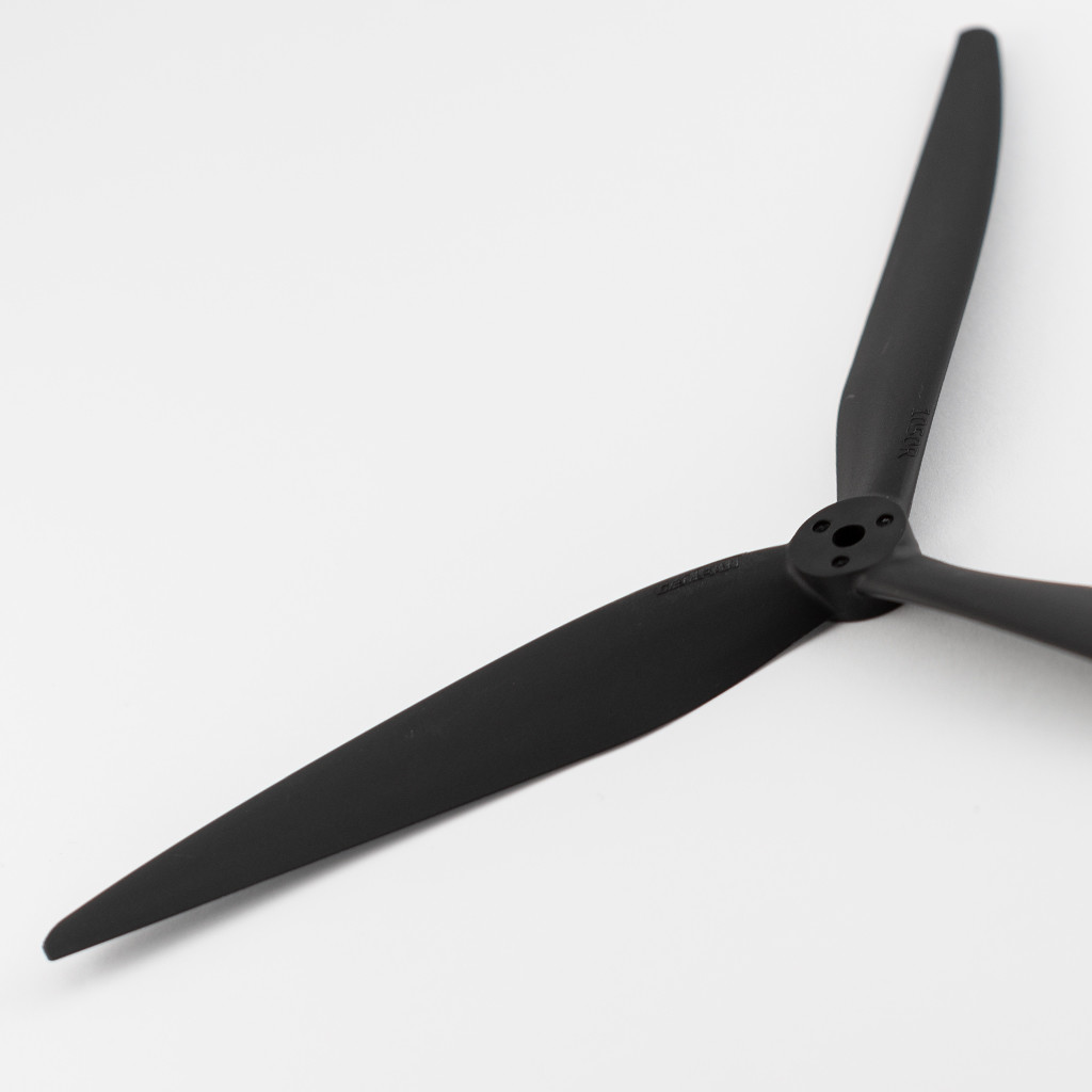 Пропелери Gemfan 1050, 3 лопаті, скловолокно, набір CW - 2 шт, CCW - 2 шт - 12