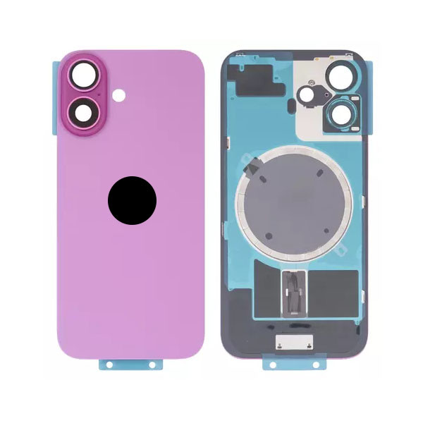 Задня кришка для iPhone 16, зі склом камери, Original PRC, Ultramarine - 1