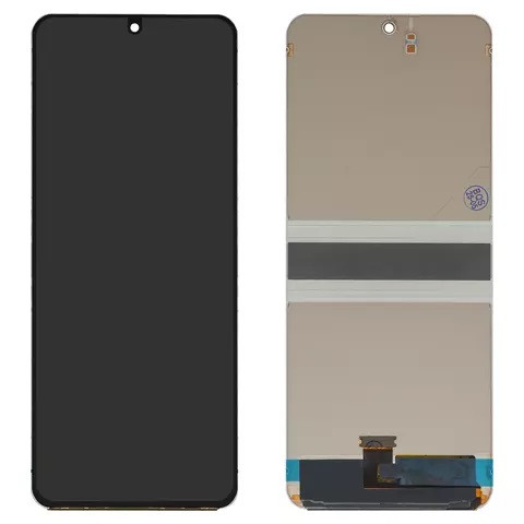 Дисплейний модуль для Samsung F741 Galaxy Z Flip6, High Copy, Black - 1