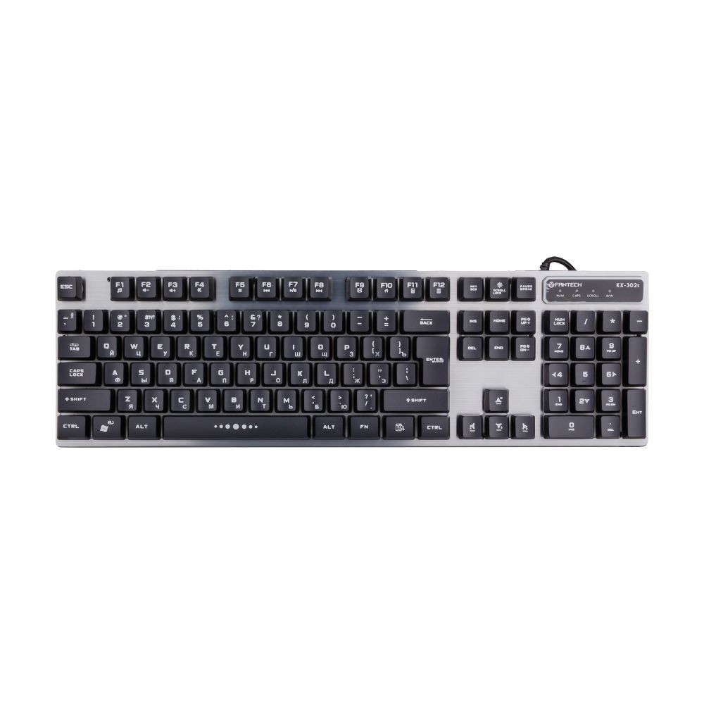 Провідна клавіатура і миша Fantech Major KX302s Black - 1