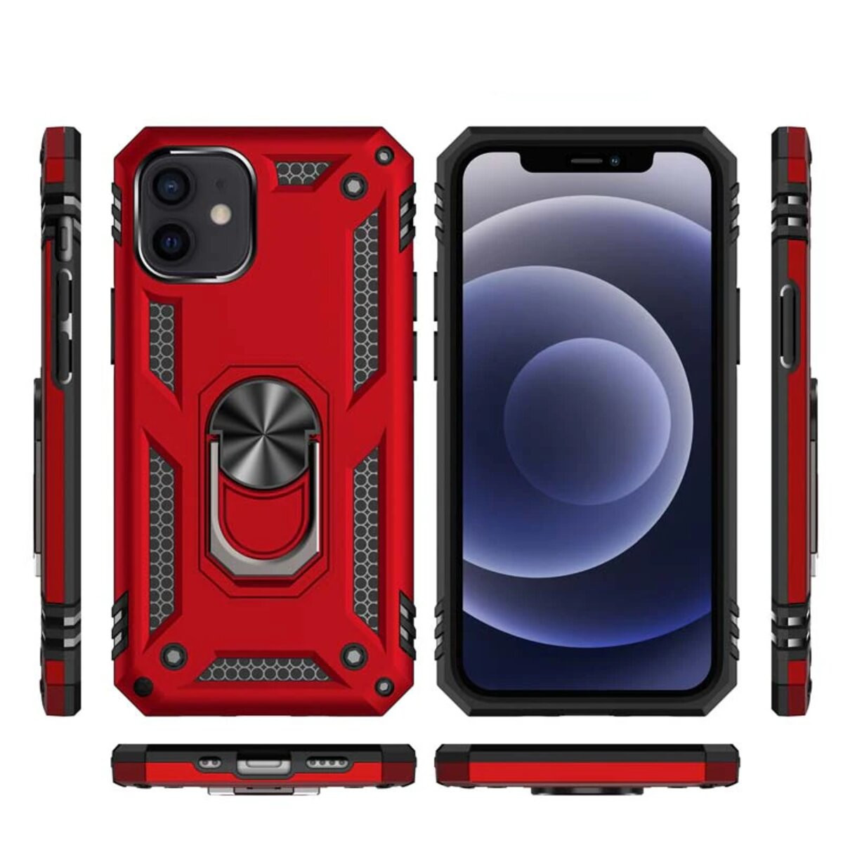 Чохол Cosmic Robot Ring for Apple iPhone 11 Red - 2