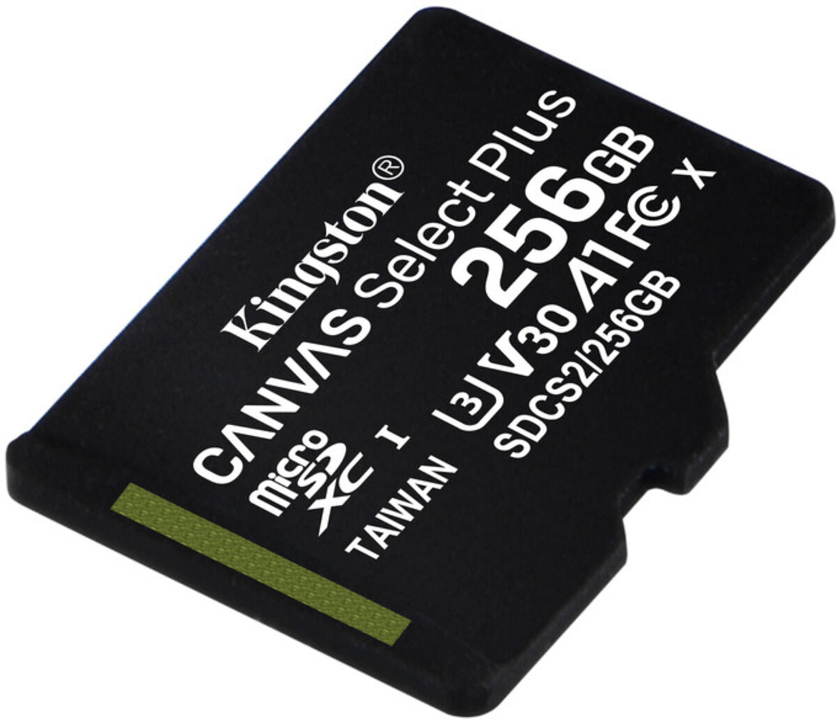 Карта пам'яті micro SDXC (UHS-1) Kingston Canvas Select Plus 256Gb class 10 А1 (R-100MB/s) - 3