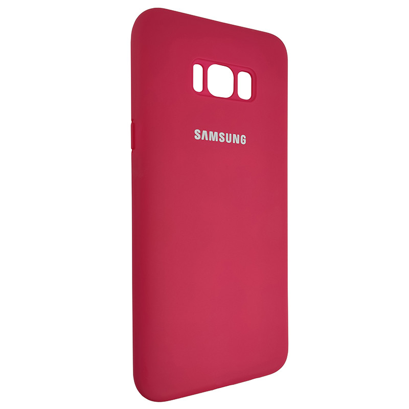 Чохол Silicone Case for Samsung S8 Plus Camellia Red (25) - 2