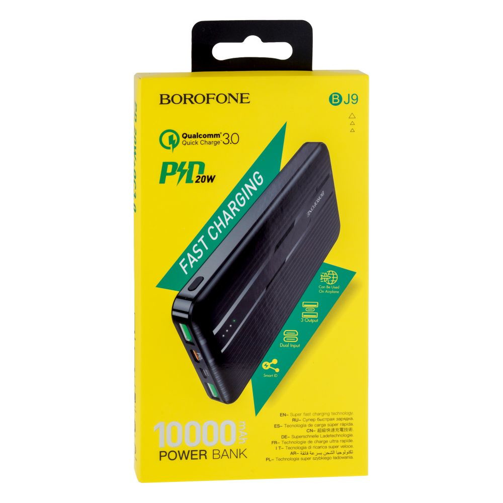 Power Bank BJ9 Uranus PD+QC3.0 10000 mAh Black - 2