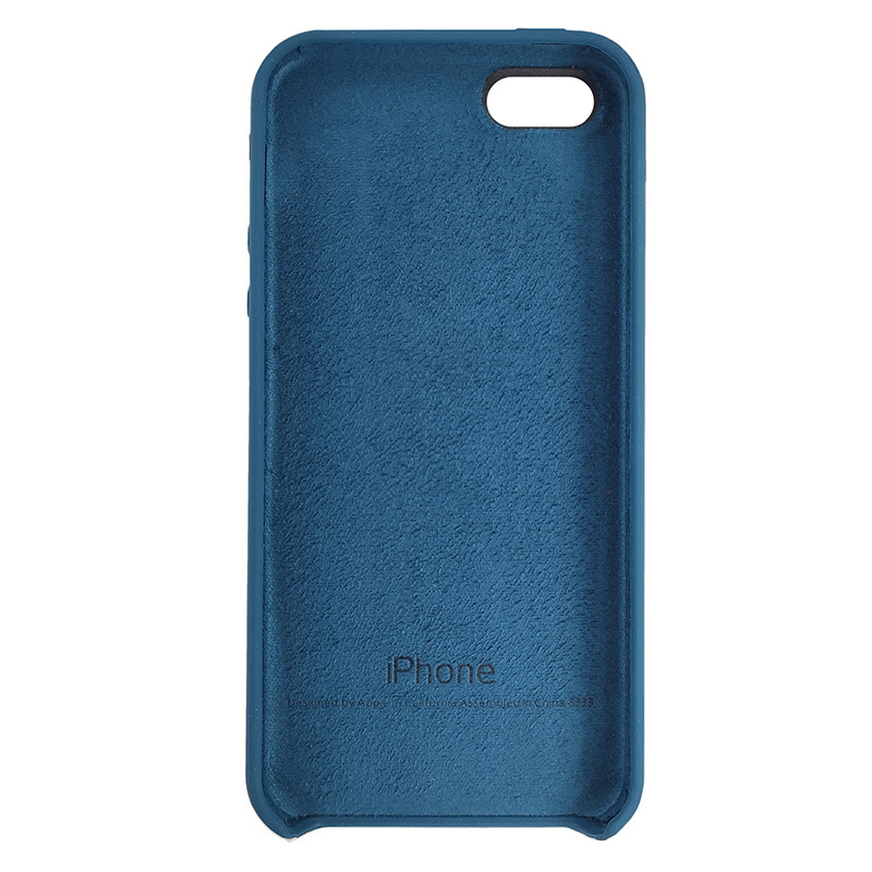 Чохол Copy Silicone Case iPhone 5/5s/5SE Cosmos Blue (35) - 3
