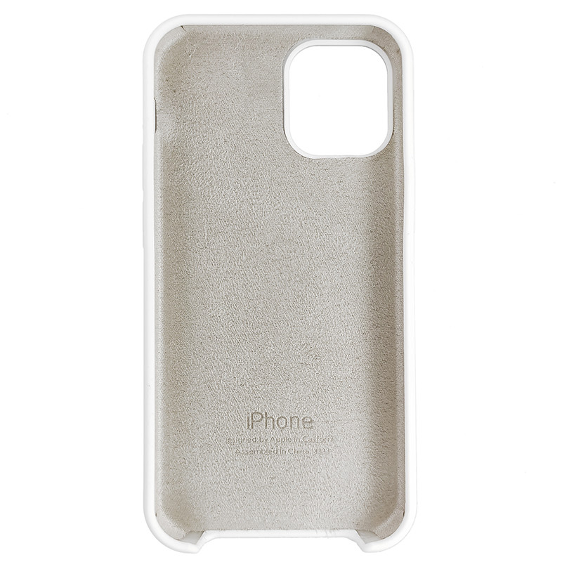 Чохол Copy Silicone Case iPhone 12 Mini White (9) - 4