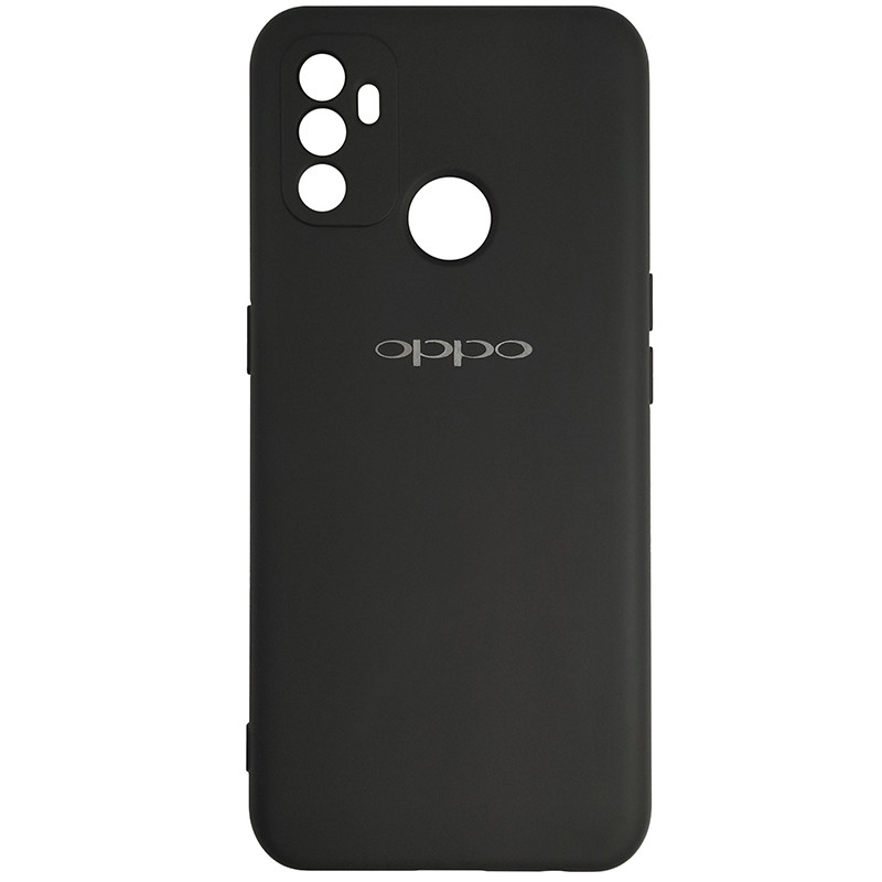 Чохол Silicone Case for Oppo A53 Black (18) - 1