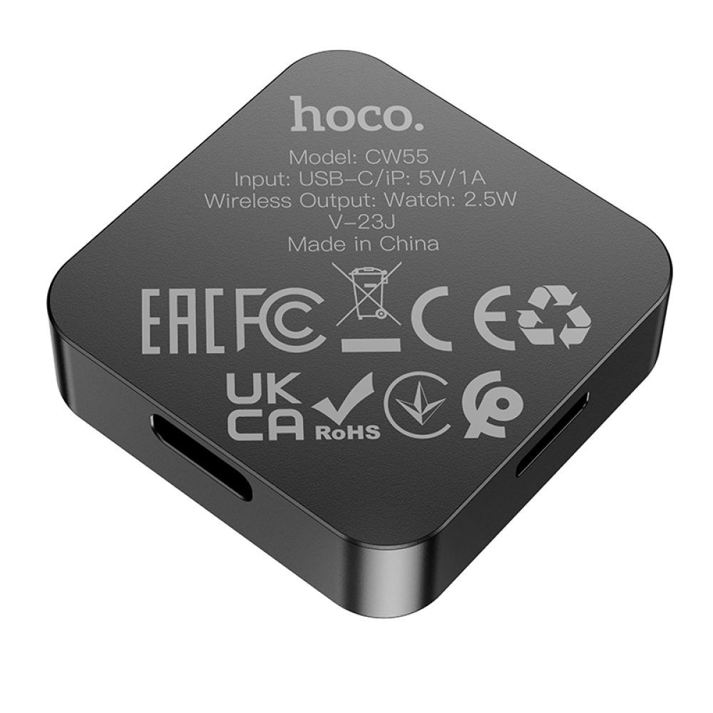 Безпровідний зарядний пристрій Hoco CW55, Dark Gray - 5