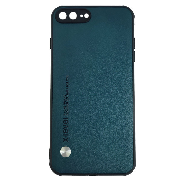Чохол X-Level Leather Series Case iPhone 7/8 Plus Green - 1