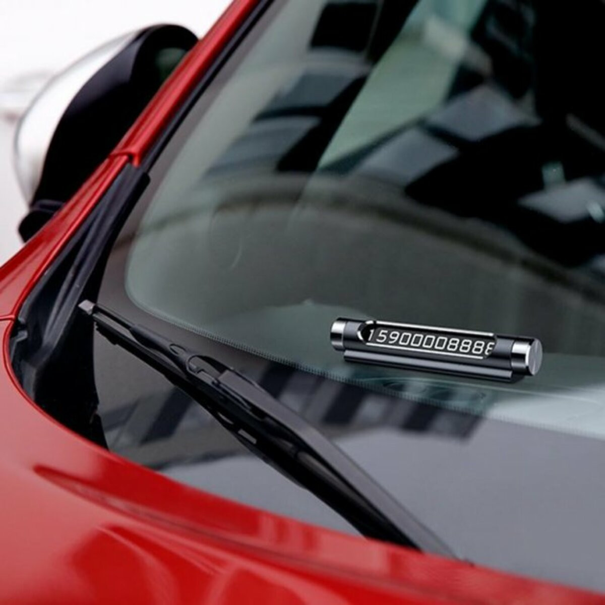 Паркувальна карта Baseus Temporary Parking Number Card Black - 8