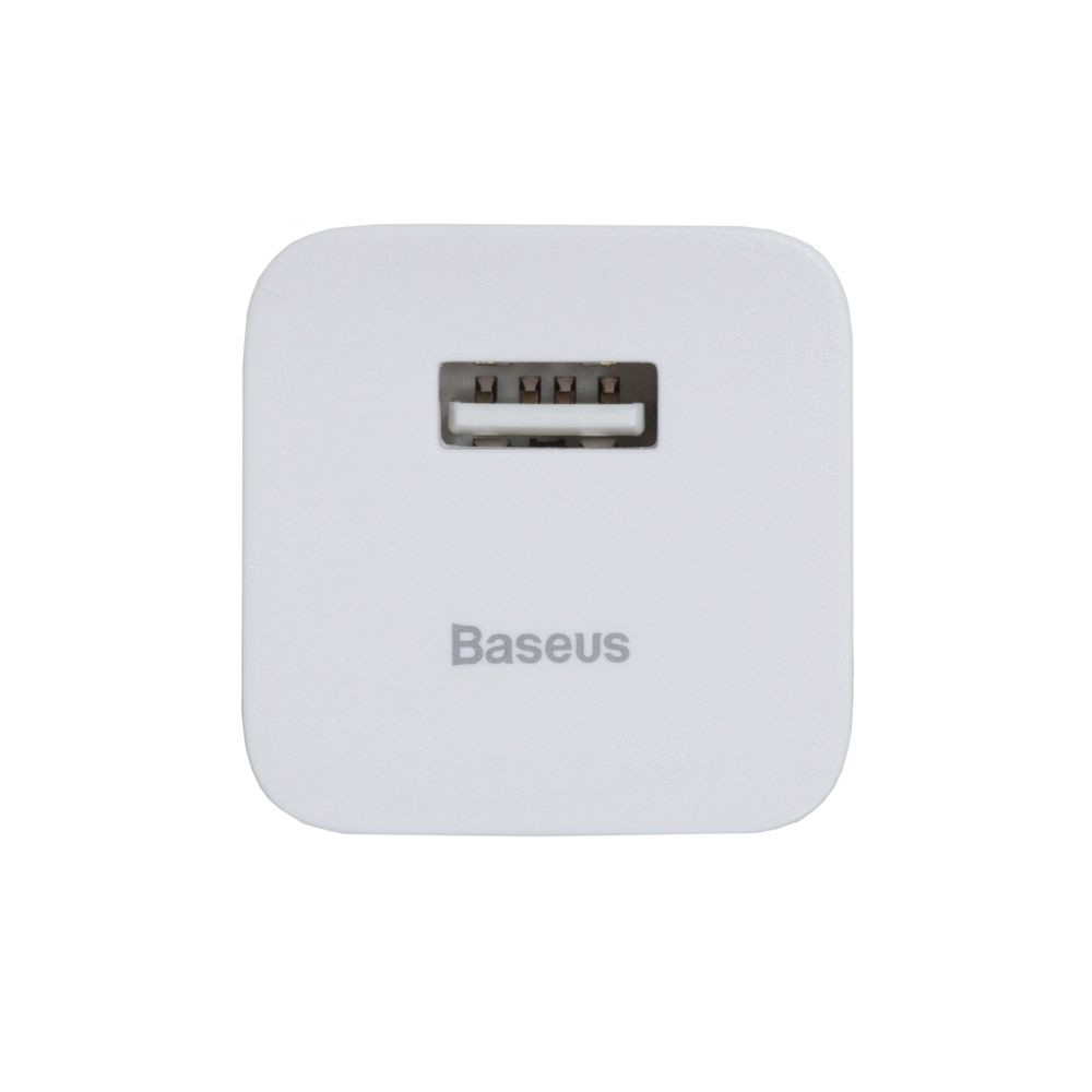 Мережевий Зарядний Пристрій Baseus Home Charger, 1USB, QC3.0, White - 4