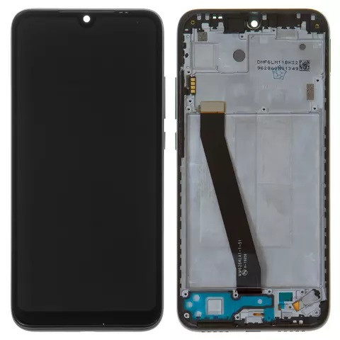 Дисплейний модуль для Xiaomi Redmi 7, з рамкою, High Copy, Black - 1