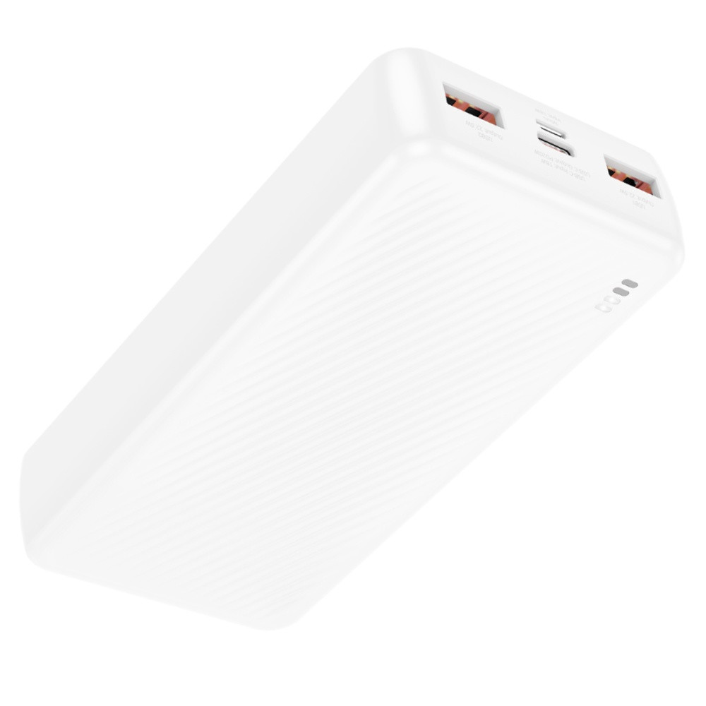 Універсальна мобільна батарея Borofone BJ56A, 22.5W, PD20W, 20000mAh,White  - 7
