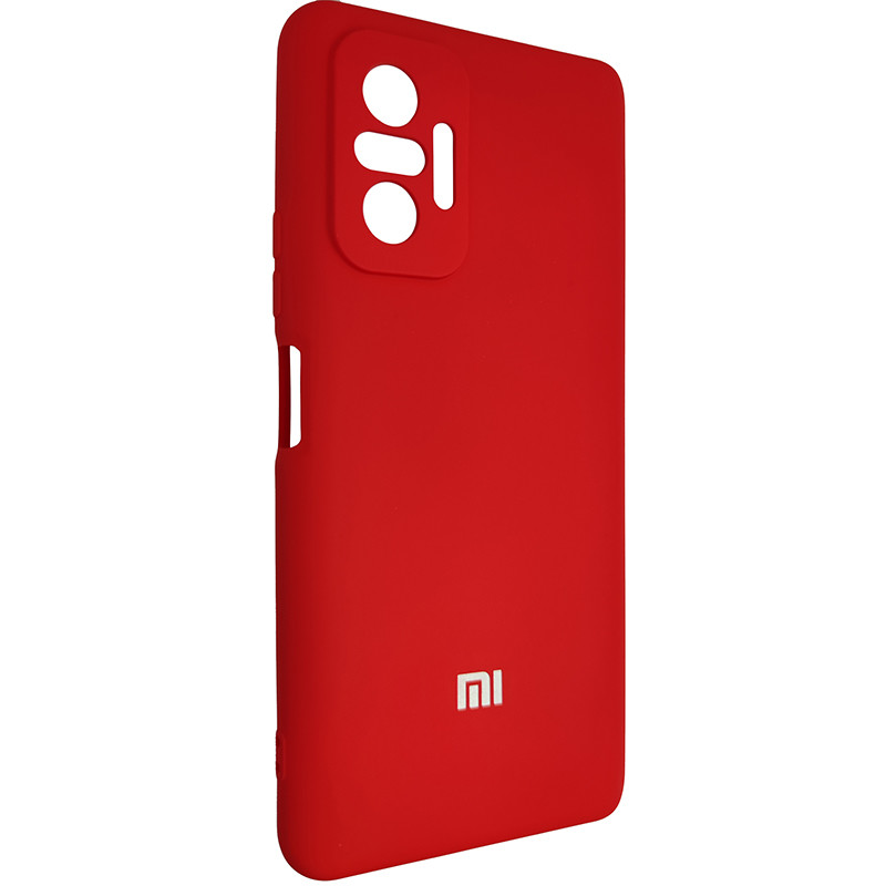 Чохол Silicone Case for Xiaomi Redmi Note 10 Pro Red (18) - 1