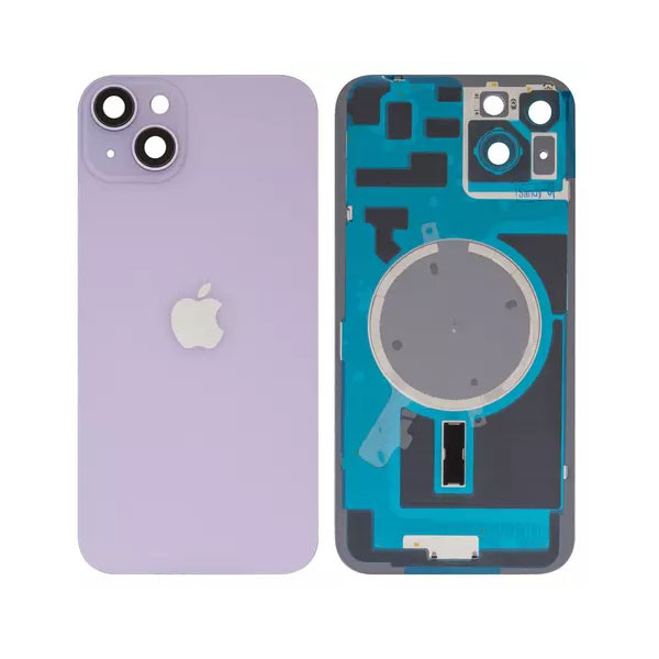 Задня кришка для iPhone 14 Plus, із склом камери, Original (PRC), Purple - 1